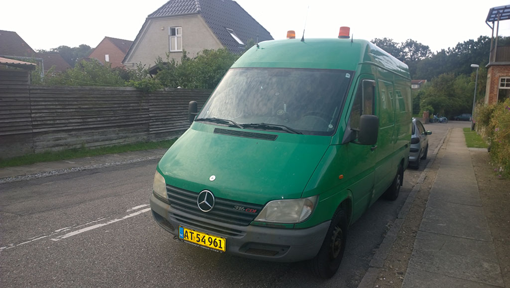 Mercedes, Sprinter 316, 2,7 CDi, 2002